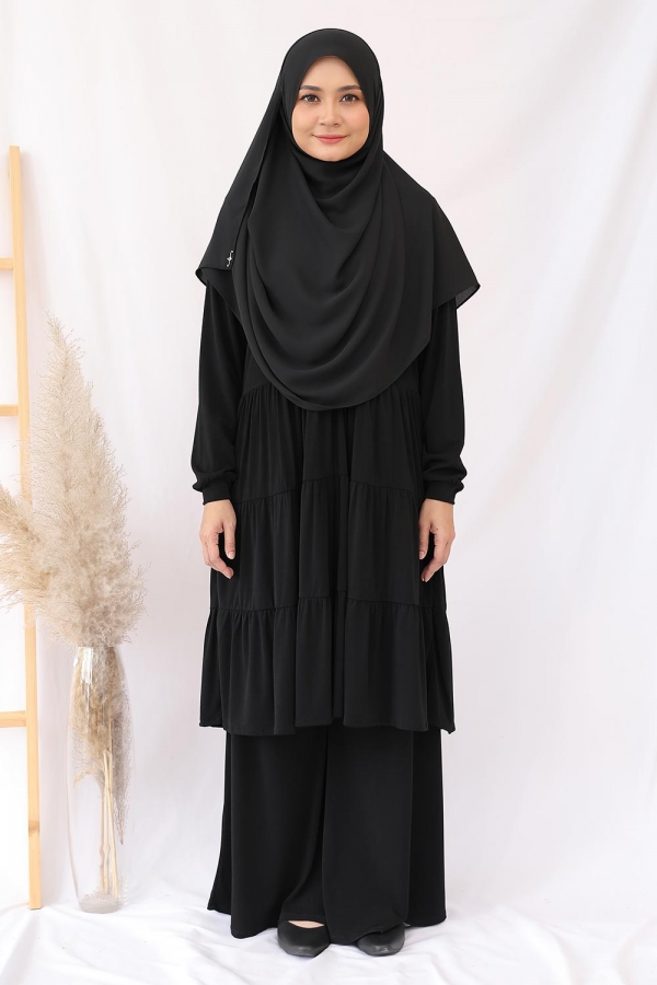 Qalam Blouse - Black Qalam Blouse - Black